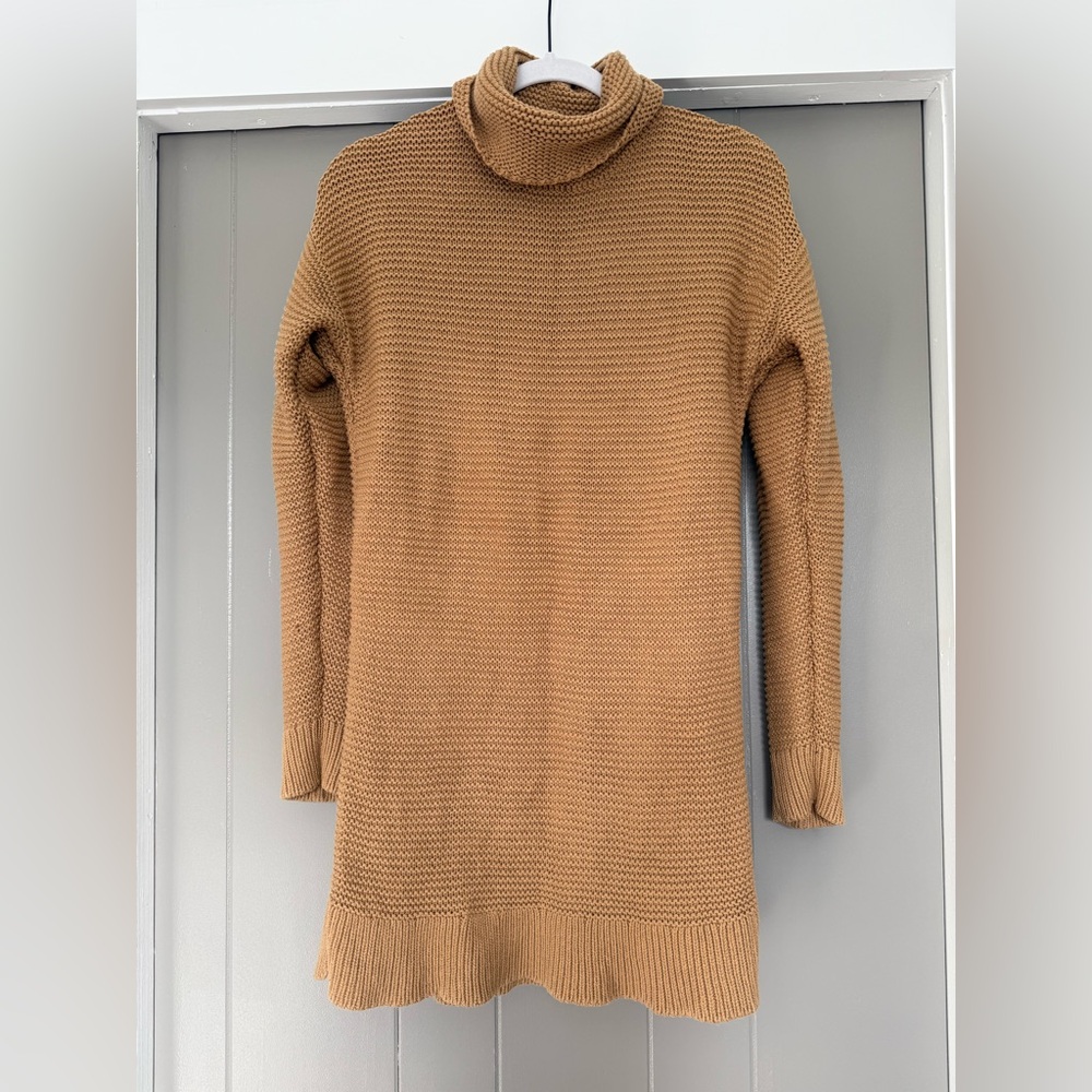 Lands End Crochet Turtleneck
